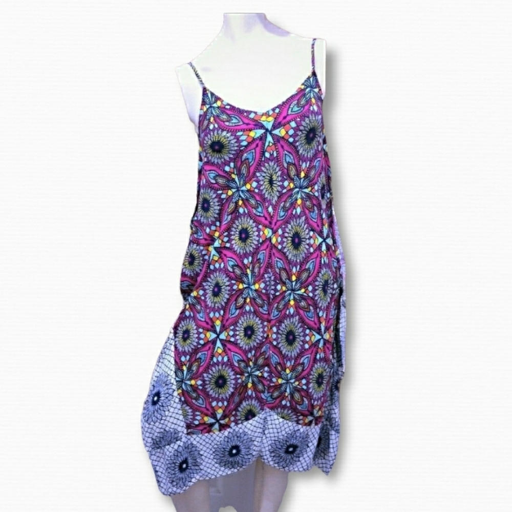 Bebop Medium boho festival slip dress